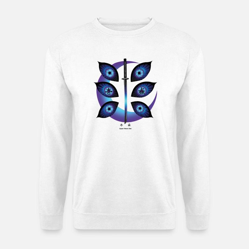 Nachtklinge Neon Augen - Unisex Pullover - Weiß