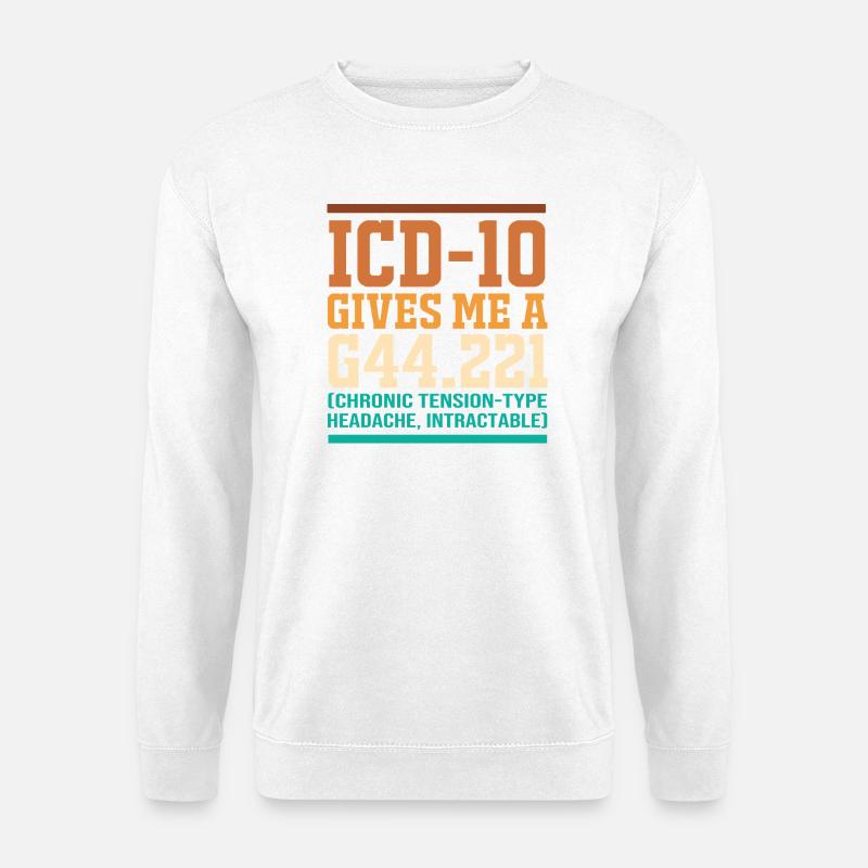 Programmierer Medizin - Unisex Pullover - Weiß