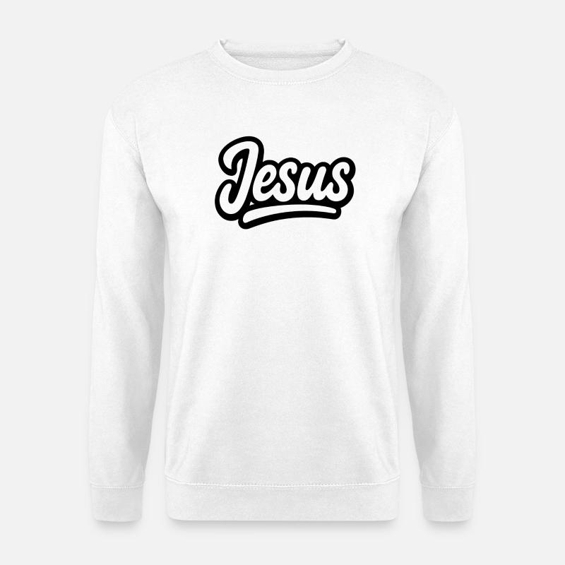 Jesus  - Unisex Pullover - Weiß