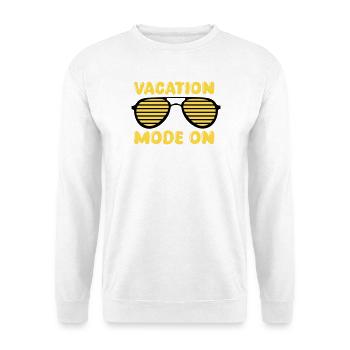 Vacation Mode On Retro - Unisex Sweatshirt - white - Front