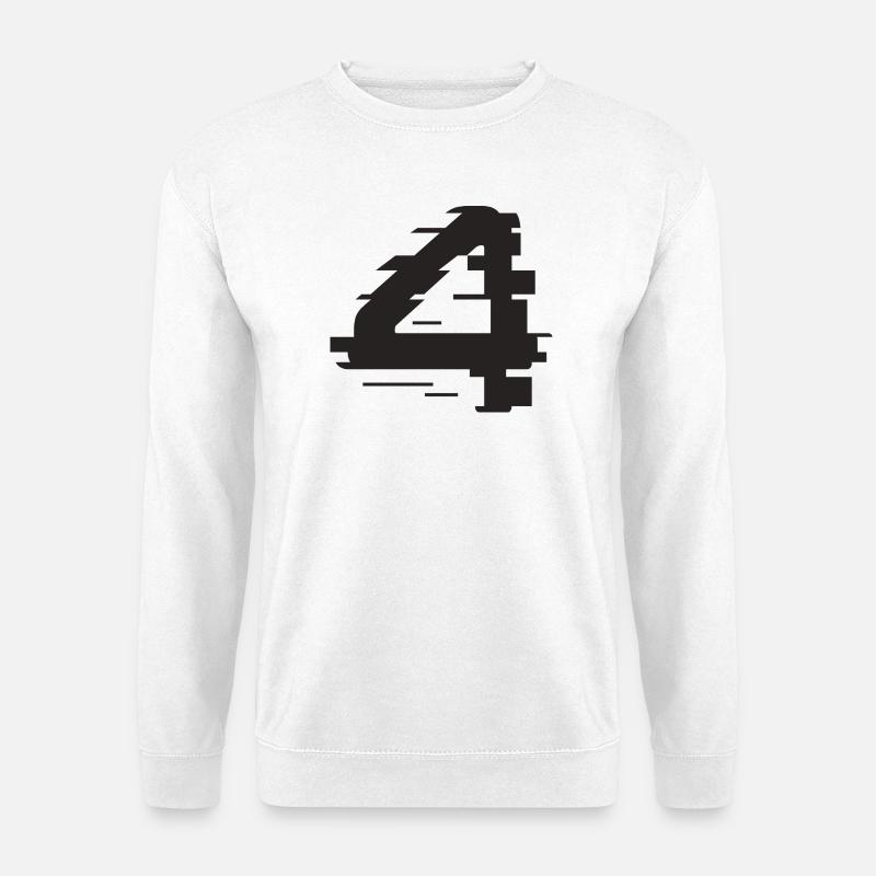 4 - Unisex Pullover - Weiß