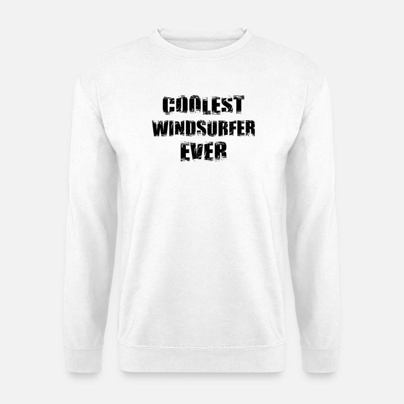 Coolster Windsurfer aller Zeiten - Unisex Pullover - Weiß