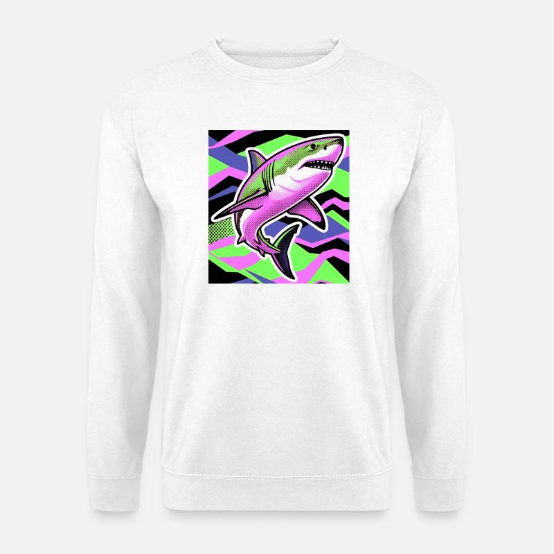 Hai - Unisex Pullover - Weiß