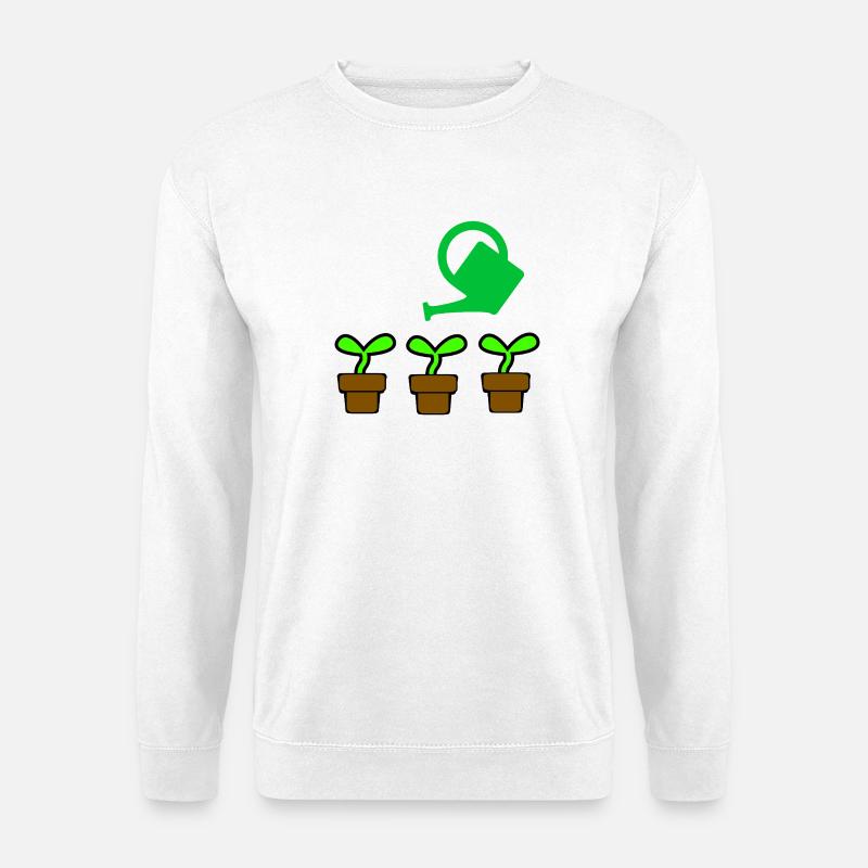 Garten - Unisex Pullover - Weiß
