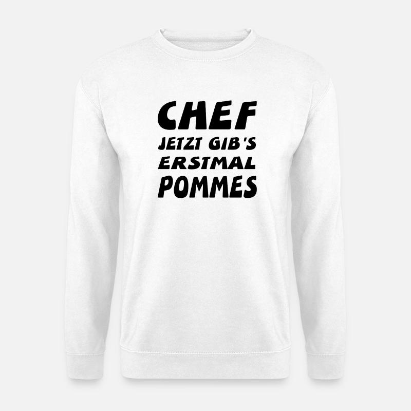 Chef - Unisex Pullover - Weiß
