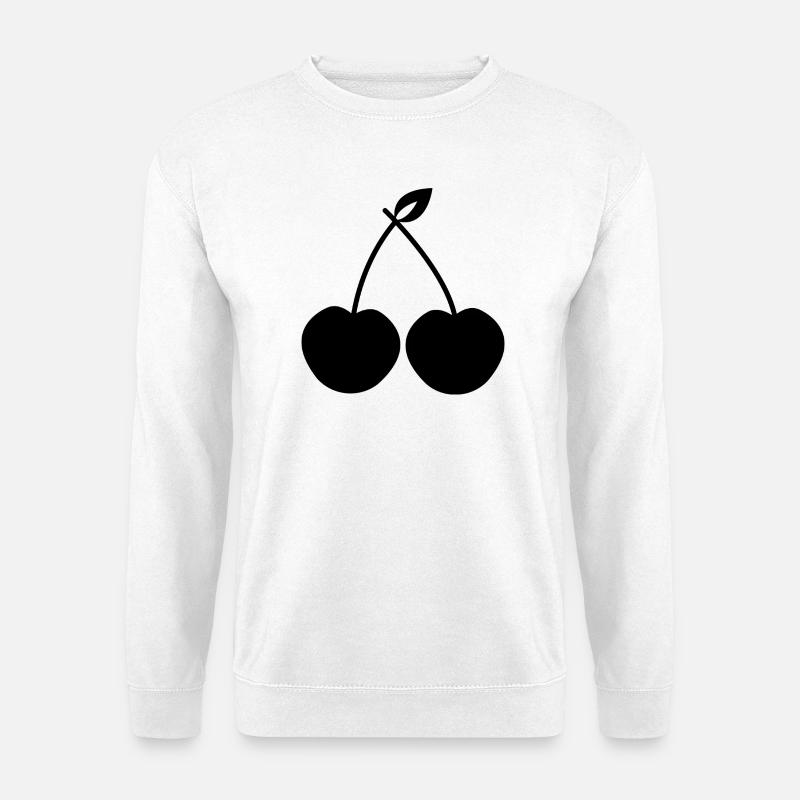 Kirschen - Unisex Pullover - Weiß