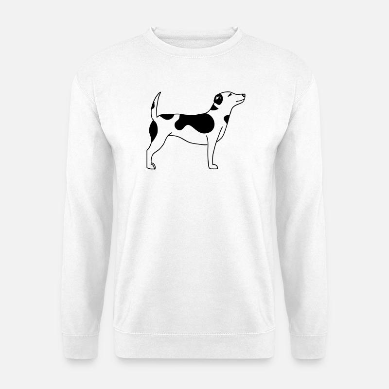 Hund - Unisex Pullover - Weiß