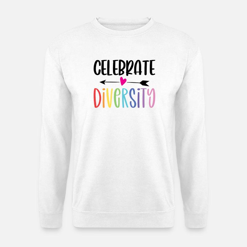 LGBT-Pride-Monat – Vielfalt feiern - Unisex Pullover - Weiß