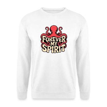 Esprit de la pieuvre - Sweat-shirt Unisexe - blanc - Devant