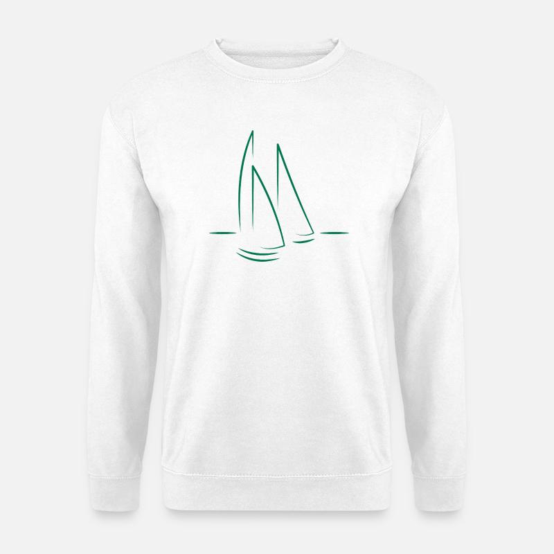 Sailboat Sailing Sailing - Unisex Sweatshirt - white