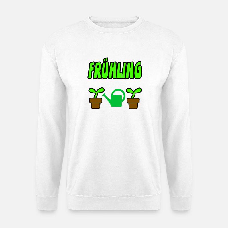 Frühling - Unisex Pullover - Weiß