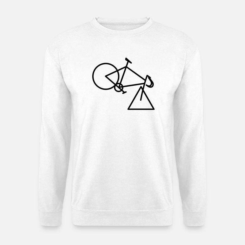 tri-cycle - Unisex Sweatshirt - white