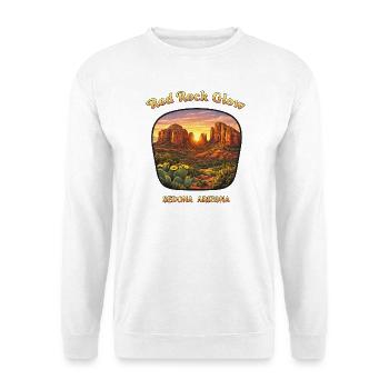 Sedona Arizona Red Rock Sunset - Unisex Sweatshirt - white - Front