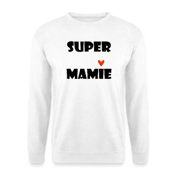 OMA. MAMA. OMA. MUTTERTAG - Unisex Pullover - Weiß - Vorne