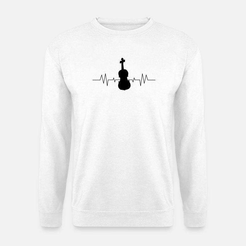 Violin Violin - Unisex Sweatshirt - white