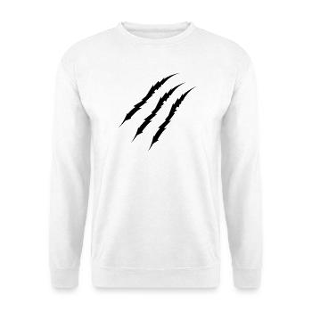 krallen - Unisex Pullover - Weiß - Vorne
