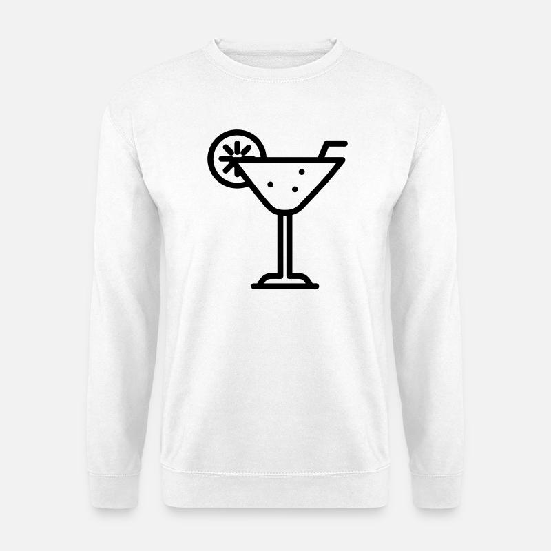 Cocktail - Unisex Pullover - Weiß