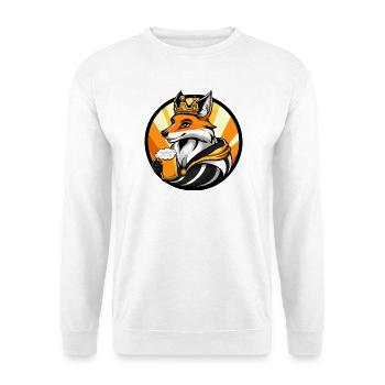 Bière Fox Drôle - Sweat-shirt Unisexe - blanc - Devant