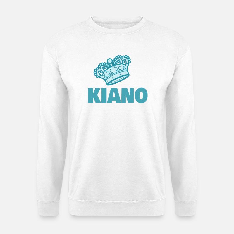Geschenk für Kiano - Unisex Pullover - Weiß
