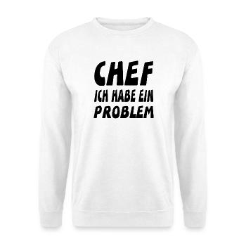 Chef - Unisex Pullover - Weiß - Vorne