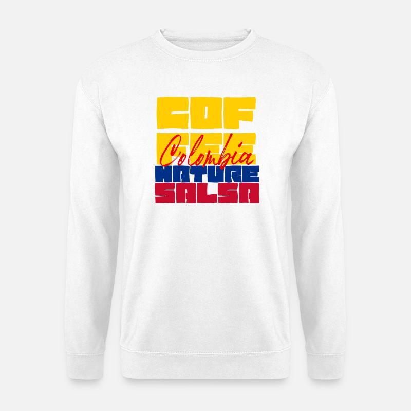 Colombia - Unisex Pullover - Weiß