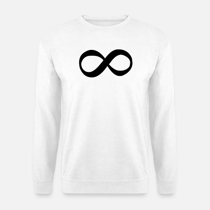 infinite - Unisex Sweatshirt - white