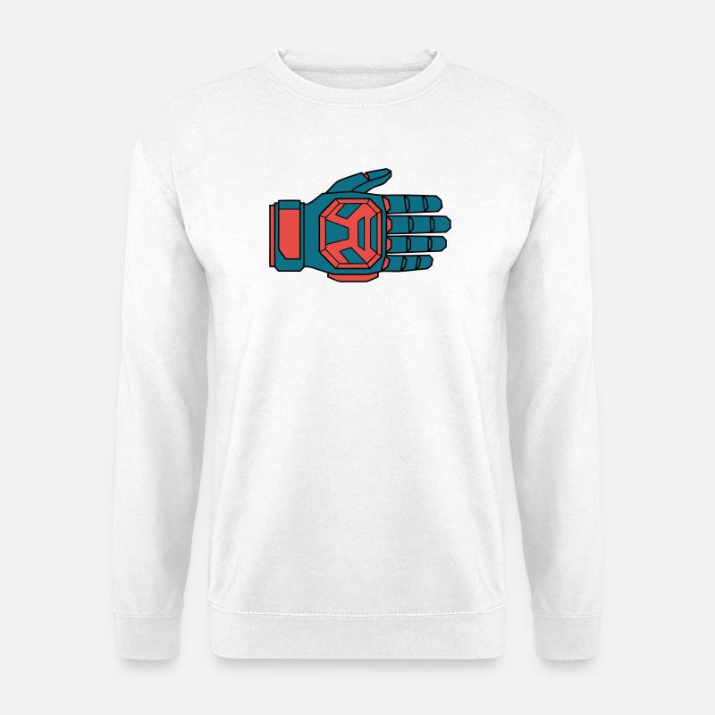 Sicherer Downhill Handschuh BMX - Unisex Pullover - Weiß