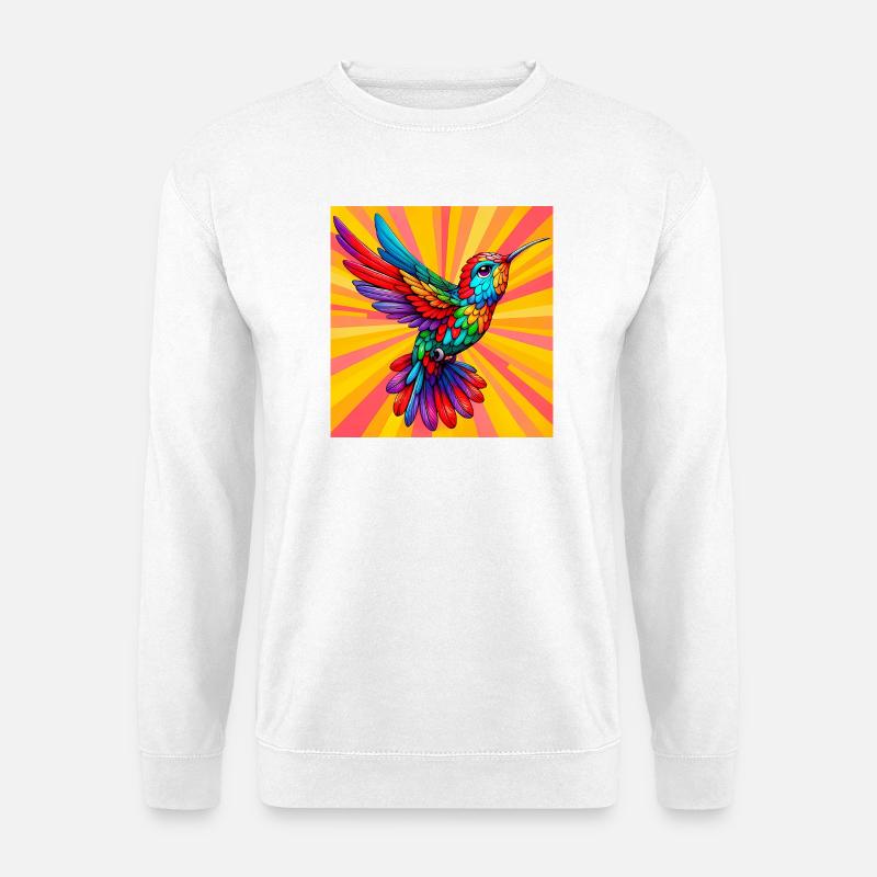 hummingbird - Unisex Sweatshirt - white