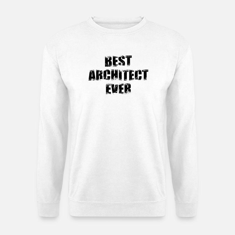 architecte - Sweat-shirt Unisexe - blanc