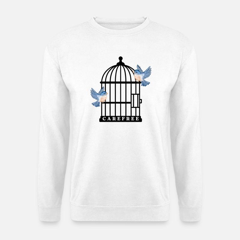 Sorglos - Unisex Pullover - Weiß