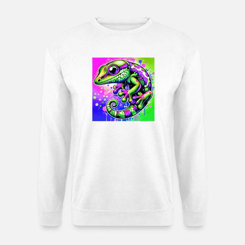 Gecko - Unisex Sweatshirt - white