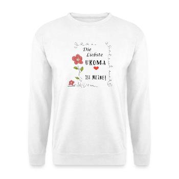 Uroma - Unisex Pullover - Weiß - Vorne