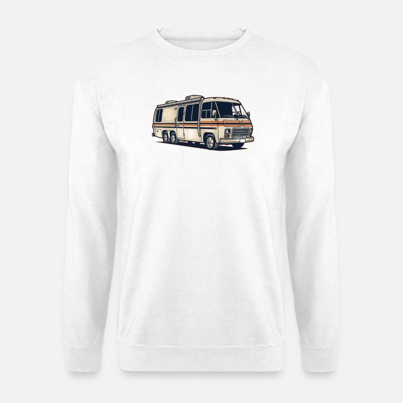 My home has wheels - Unisex Sweatshirt - white