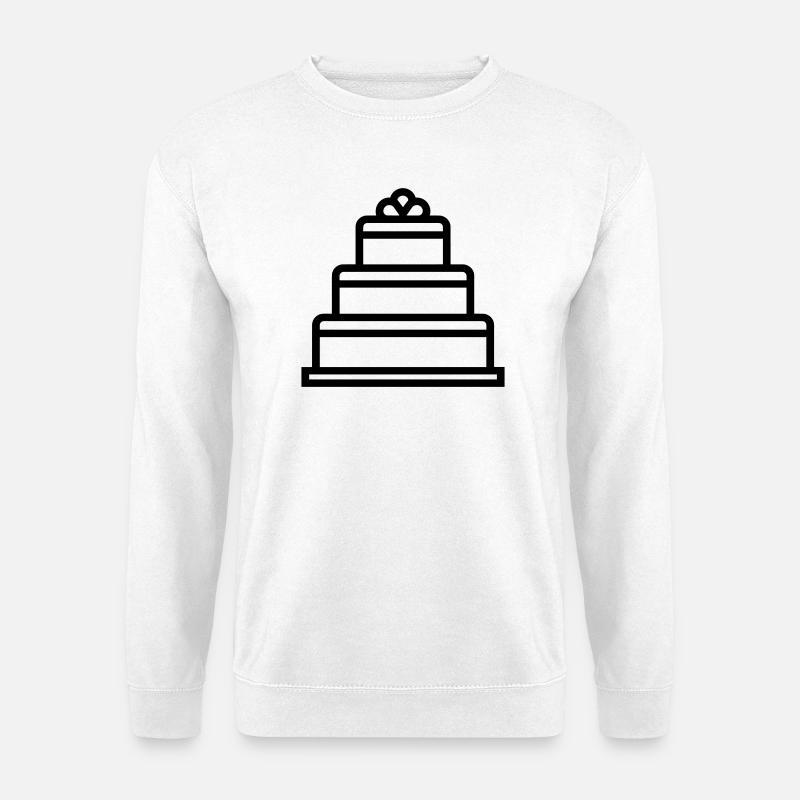 Wedding Cake - Unisex Sweatshirt - white