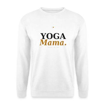 Yoga Mama Namaste - Unisex Pullover - Weiß - Vorne