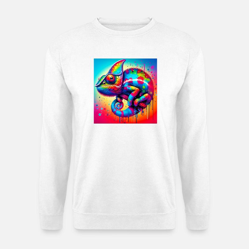 Chamäleon - Unisex Pullover - Weiß