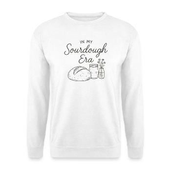 Baking Baker Sourdough In My Sourdough Era - Unisex Sweatshirt - white - Front