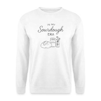 Baking Baker Sourdough In My Sourdough Era - Unisex Sweatshirt - white - Front