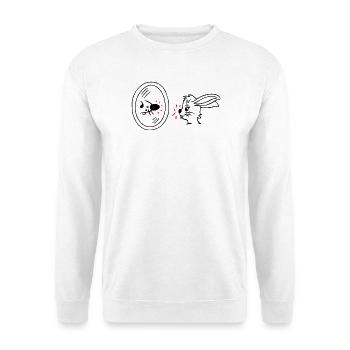 reflection - Unisex Sweatshirt - white - Front