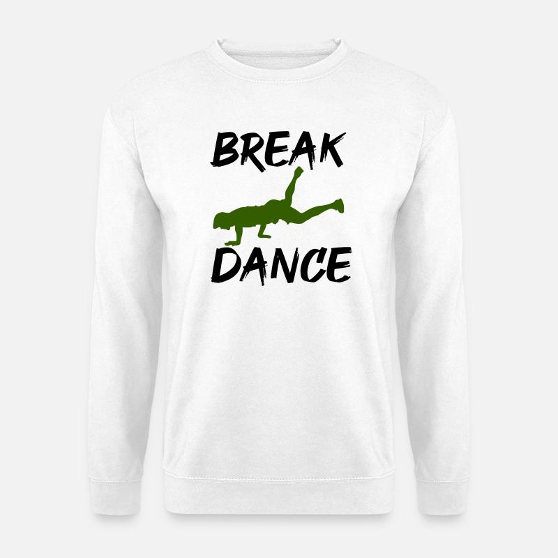 Breakdancing - Unisex Sweatshirt - white