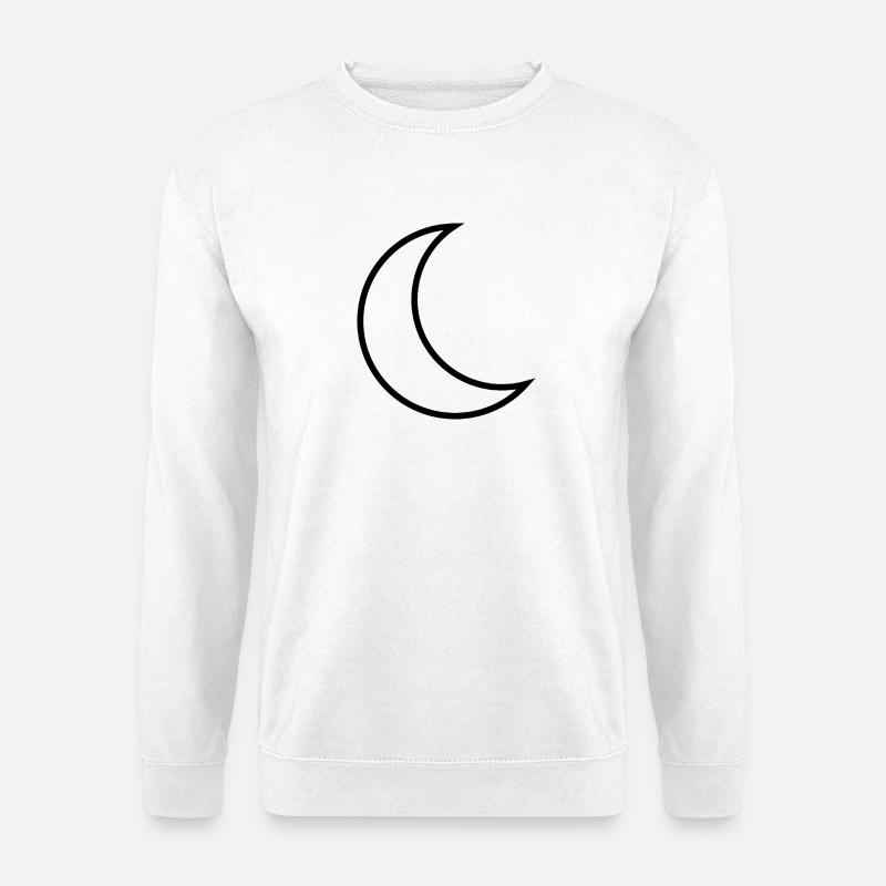 Half Moon - Unisex Sweatshirt - white