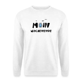 Hello Weekend - Unisex Sweatshirt - white - Front
