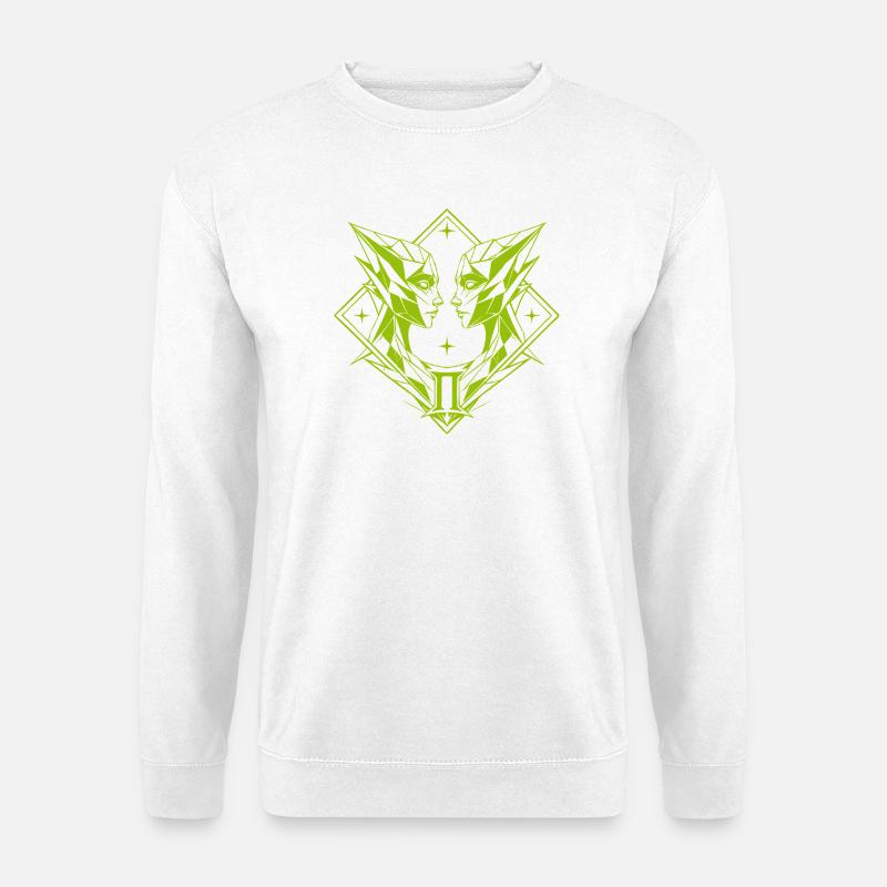 Gemini – Duality & Balance - Unisex Sweatshirt - white