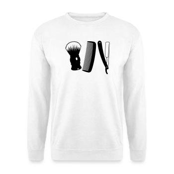 Barbershop - Unisex Sweatshirt - white - Front