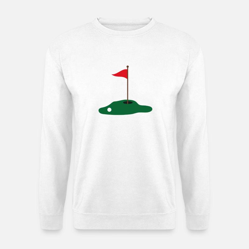 Golf Green - Unisex Pullover - Weiß