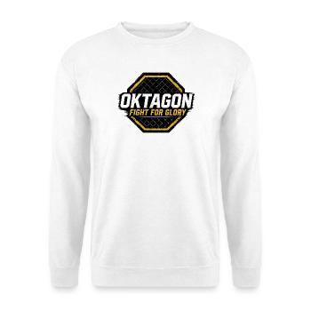 Fight for Glory Cage MMA Martial Arts Gym Motivation - Unisex Sweatshirt - white - Front