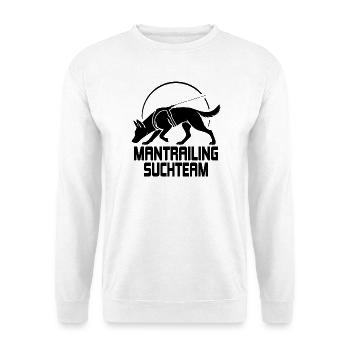Équipe de recherche de traqueurs de Malinois Dog Wilsigns - Sweat-shirt Unisexe - blanc - Devant