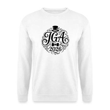 Jga 2026 Junggesellenabschied - Unisex Pullover - Weiß - Vorne
