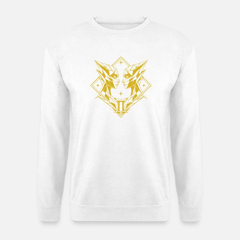 Gemini – Duality & Balance - Unisex Sweatshirt - white