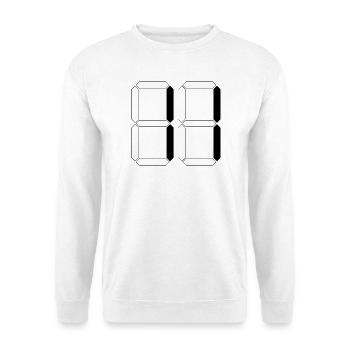 NUMMER 11 Elf Geburtstag Geschenk Digital - Unisex Pullover - Weiß - Vorne